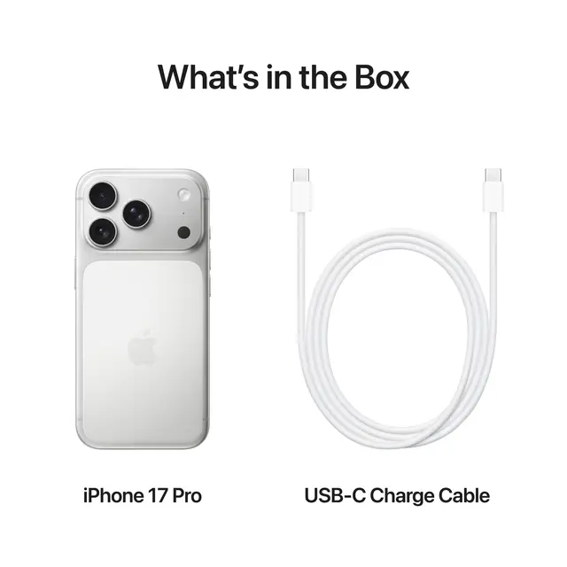 Apple iPhone 17 Pro 256GB Sølv Telenor 