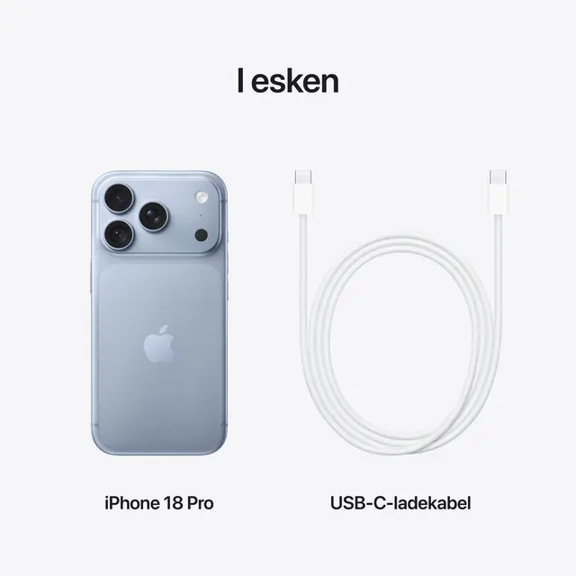 Apple iPhone 18 Pro 256GB Glacier Generisk 