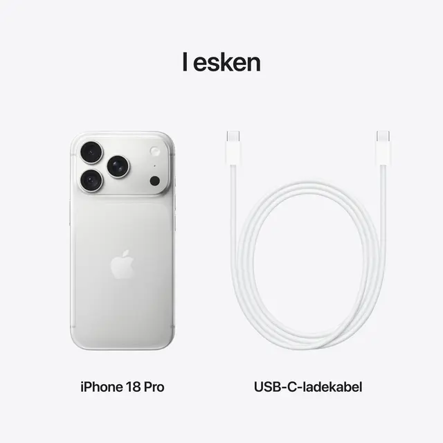 Apple iPhone 18 Pro 256GB Silver Generisk 