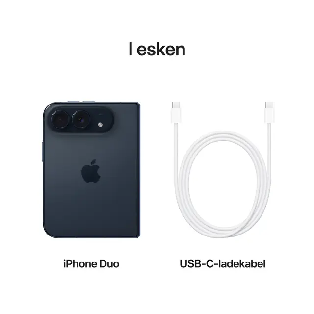 Apple iPhone Duo 256GB Night Sky Generisk 