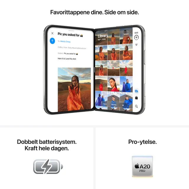 Apple iPhone Duo 256GB Star White Generisk 