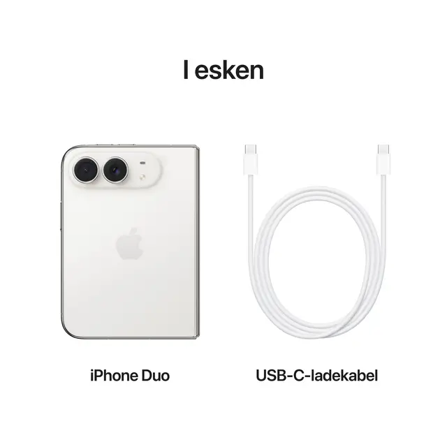 Apple iPhone Duo 256GB Star White Generisk 
