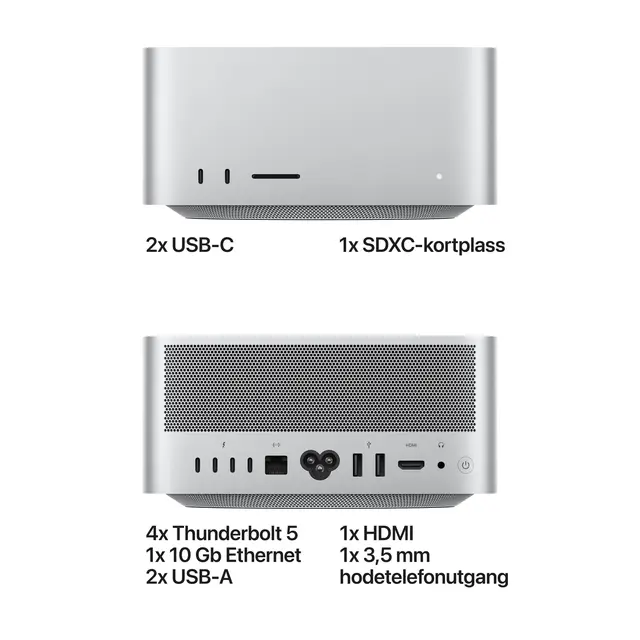 Mac Studio: Apple M5 Max chip with 18core CPU, 32 core GPU, 36GB, 512GB 