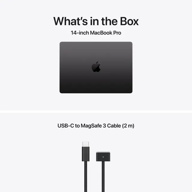 Apple MacBook Pro - 14-inch: Apple M5 chip wit 10-core CPU and 10-core GPU, 16GB, 512GB SSD Space Black 