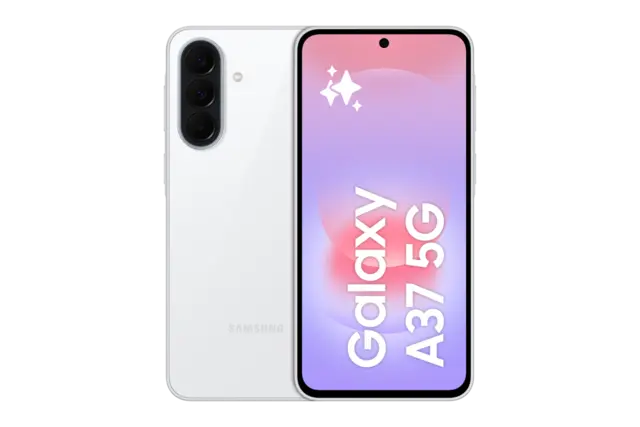 Samsung Galaxy A37 - Kul hvitt - 128 GB 