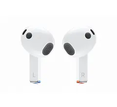 Samsung Galaxy Buds3 - True wireless-hodetelefoner med mikrofon i &#248;ret - Bluetooth - aktiv st&#248;ydemping - hvit