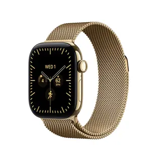 Apple Watch Series 12 GPS + Cellular 42mm Radiant Gold Titanium Case with Rad