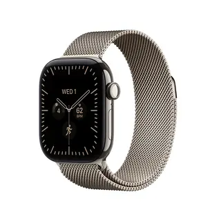 Apple Watch Series 12 GPS + Cellular 42mm Natural Titanium Case with Natural