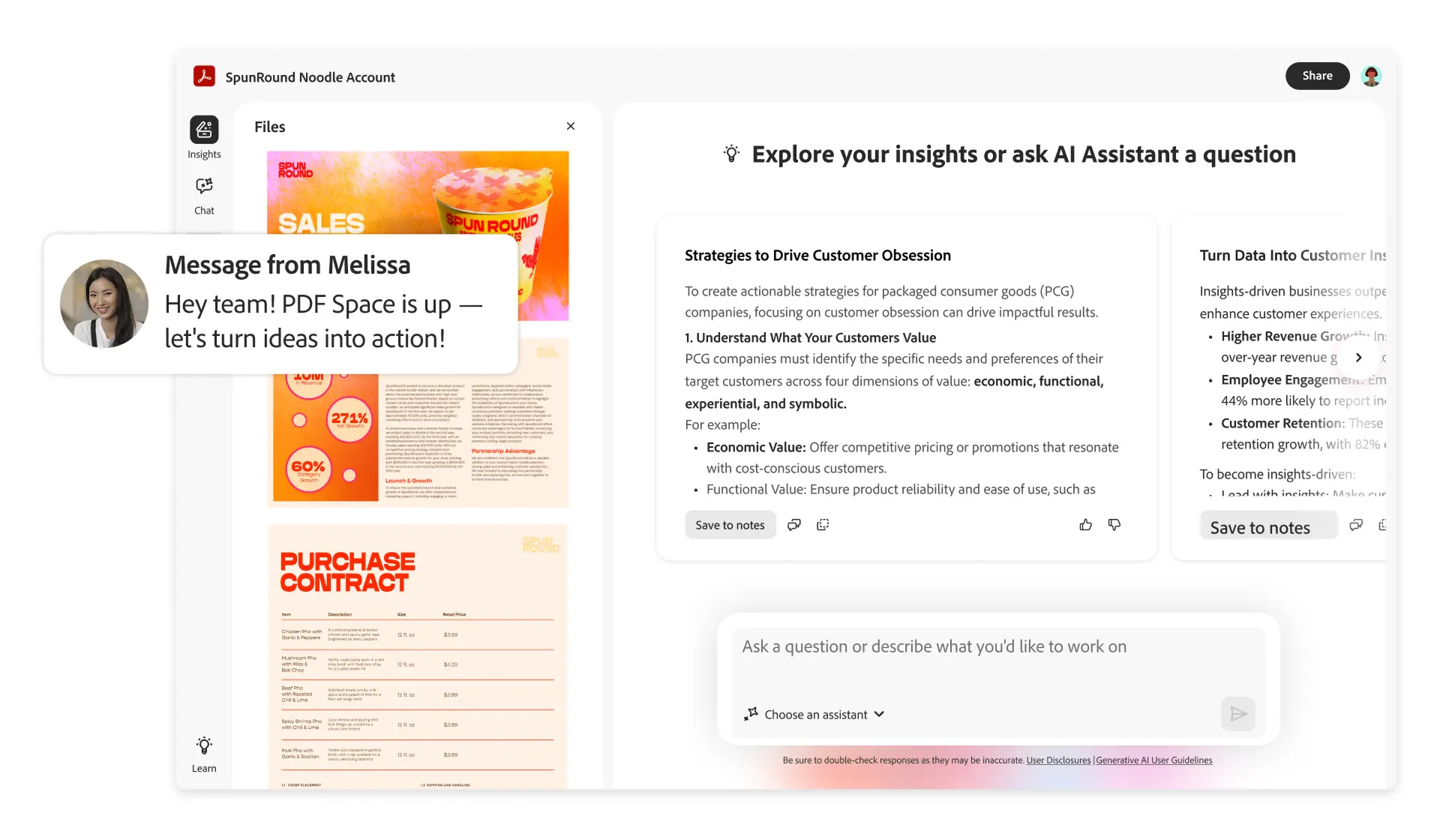Adobe Acrobat AI Assistant
