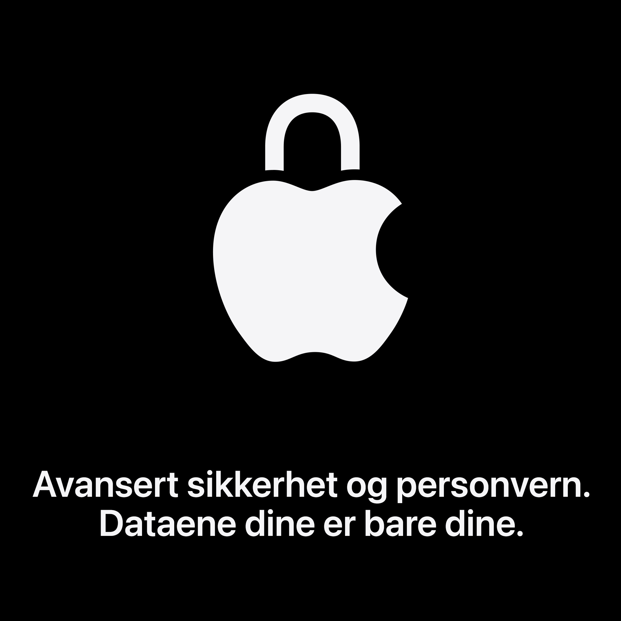 Personvern og sikkerhet